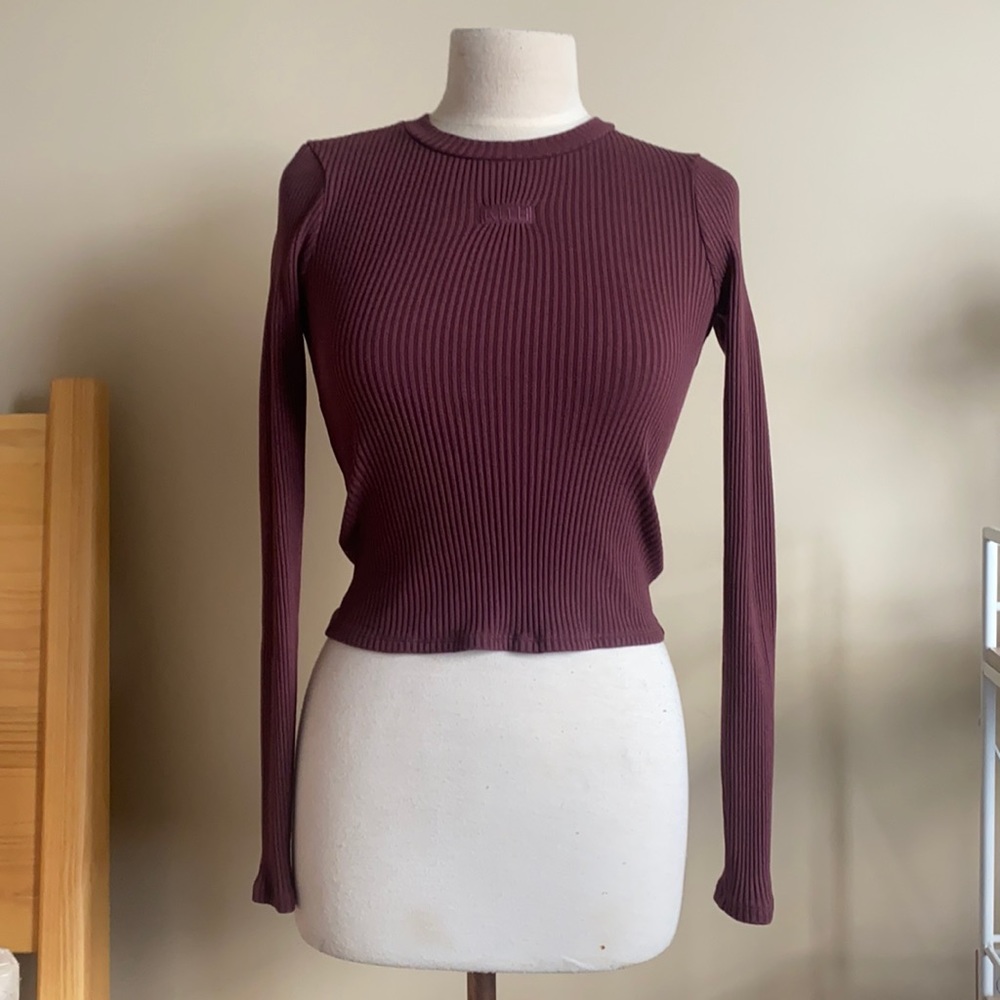 Small Kith Long Sleeve Ribbed Shirt